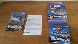 Microsoft Flight Simulator 2002 Vintage Game Retail Boxed with Documentation - Picture 1 of 3