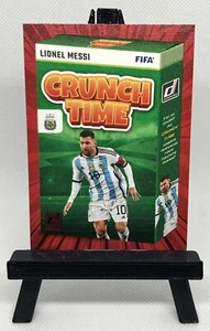 Lionel Messi Argentina Red Parallel SP Crunch Time Insert 2023/24 Panini Donruss - Bild 1 von 3