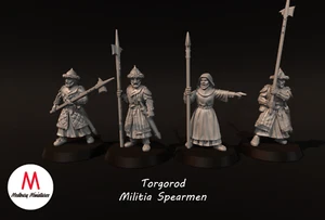 LOTR - Torgorod Militia Spearmen - Picture 1 of 4
