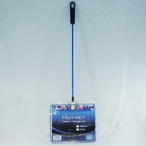 6" Aquarium Fish Net Medium Fine with 13" Handle JBJ - Picture 1 of 1