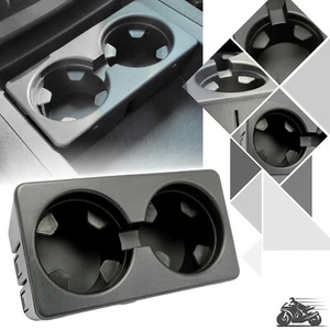Fit For 07-14 Tahoe Silverado Sierra Suburban Yukon Console Cup Holder Black - Picture 1 of 12