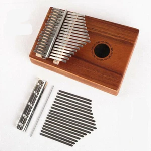 17pcs Stainless Steel Keys Kit Kalimba Thumb Piano Instrument Replacement Parts - Picture 1 of 11