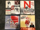 "63, "64, "65, "70 Nebraska Cornhuskers LP vinyl albums, Lot of 4 w/ Bob Devaney
