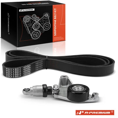 2x Kit de Componentes de Acionamento por Correia Serpentine para Toyota Camry 2002 2003-2006 RAV4 2.4L - Imagem 1 de 4