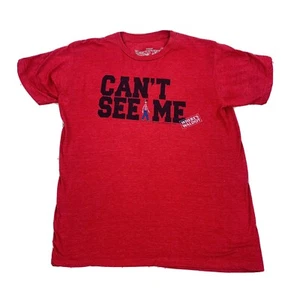 Where's Waldo Shirt Adult Medium Red You Cant See Me Graphic Cotton Casual Mens - Picture 1 of 7