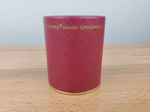 VTG 1976 Scrabble Crossword Cubes Replacement Shaker CUP ONLY - EXC CONDITION - Picture 1 of 4