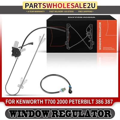 Regulador de ventana delantero derecho con motor para Kenworth T700 2000 Peterbilt 2006-2011 Foto 1 de 4