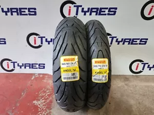 120/70ZR17 58W 160/60ZR17 69W PIRELLI ANGEL ST MOTORCYCLE MATCHED PAIR TYRES - Picture 1 of 3