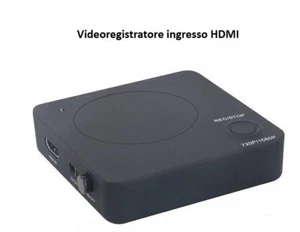 Videoregistratore HDMI Full HD 1080p Usato pochissimo, praticamente nuovo. - Afbeelding 1 van 5