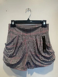 New Mix High waisted Harem Shorts - Picture 1 of 8