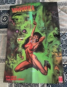1995 VENGEANCE OF VAMPIRELLA PROMO POSTER NM Harris Comics By FABREY - Picture 1 of 2