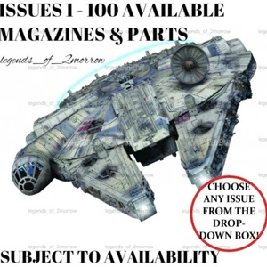 DEAGOSTINI BUILD THE STAR WARS MILLENNIUM FALCON - TEILE & MAGAZINEN - WÄHLEN SIE JEDE AUSGABE - Bild 1 von 115