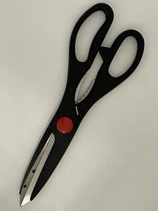 Autoclaveable Multi Purpose Scissors 121°C Black And Stainless Autoclave Tough - Picture 1 of 2