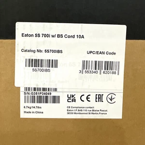 UPS Eaton 5S 700i 10A 700VA 420W con cable BS 5S700IBS - Imagen 1 de 2