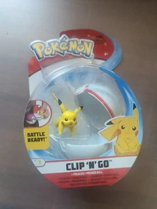 Jazwares - Pokemon Clip 'N' Go Poke Ball & Figur - PIKACHU mit Premier Ball - Bild 1 von 1