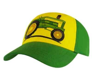 Original John Deere Kinder Vintage Traktorkappe - gelb/grün Kindermütze Geburtstag... - Bild 1 von 1