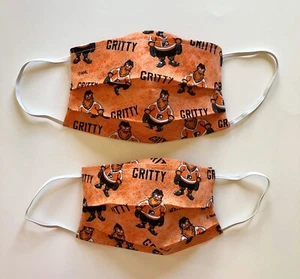 Gesichtsmaske Philadelphia Flyers Gritty 2-lagig Baumwolle Filtertasche Größe: Large - Bild 1 von 8