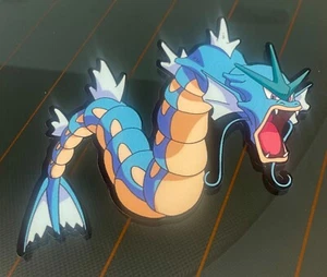 Pokemon Gyarados Sticker Bumper Sticker Anime Car Window Vinyl Pokemon Go Decal - Bild 1 von 7