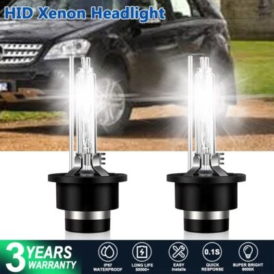 For Mercedes-Benz ML320 ML350 ML430 ML500 ML55 LED Headlight Bulbs 6000K White - Image 1 of 4