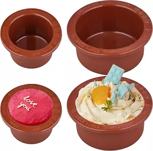 Air Fryer Egg Mold 3Inch 2Inch Silicone Cupcake Pan Set of 4, Ramekins for Air F - Picture 1 of 7