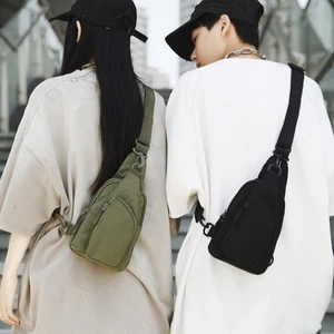 Casual Nylon Shoulder Bag Waterproof Crossbody Fanny Pack Travel - Picture 1 of 19