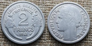 Coin France - 1941 - 2 francs Morlon Aluminium (N2038) - Picture 1 of 3