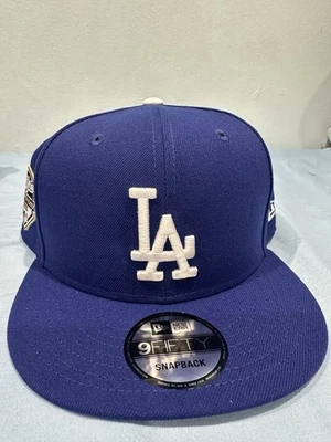 Los Angeles Dodgers New Era 2025 World Series Side Champions Patch Hat SnapBack - Image 1 of 4