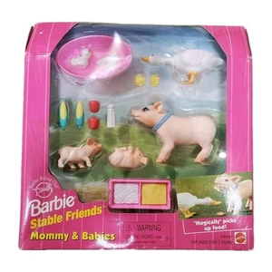 Mattel Barbie stable friends mommy and babies Complete Sealed Set 97 Riding Club - Picture 1 of 14
