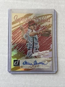 2023 Panini Donruss Superstar Scribbles Steve Carlton #STAR-SC Phillies /10 - Picture 1 of 2