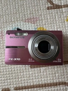 Olympus FE 370 Pink Digital Camera 8MP 5x Zoom Compact Tested with Charger - Picture 1 of 12