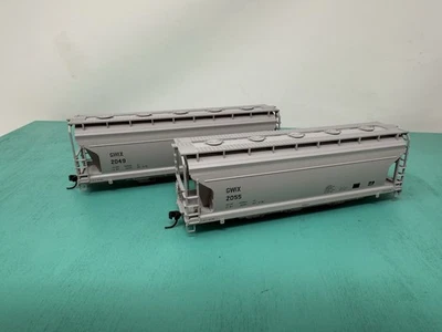 Atlas HO - 3560 Covered Hopper - No Trucks/packaging - GWIX Set Of 2 Numbers - Image 1 of 3