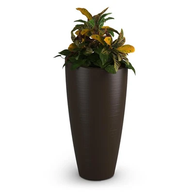 Modesto 32-Inch Tall Planter – Weather-Resistant Planter for Flowers – Durabl... - Image 1 of 4