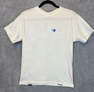 COOKIES MEN BACK TO BACK LOGO TEE T-Shirt Creme Small - Bild 1 von 8