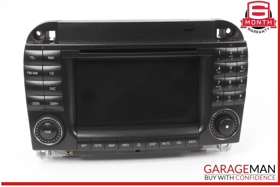 0306 Mercedes W215 CL55 AMG S430 Navigation Command Comand Head Unit CD  G2U Foto 1 de 4