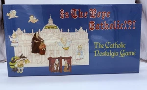 Is the Pope Catholic!?! VTG Catholic Nostalgia Game Crowley Connections SEALED! - Picture 1 of 6