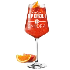 Aperol Spritz Bicchiere 560 ml con Incisione - Regali per Donna - per Bevande - Foto 1 di 70