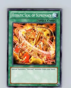 Yu-Gi-Oh Hiratic Seal Of Supremacy GAOV-EN057 Unlimited Common Card LP-NM - Picture 1 of 2