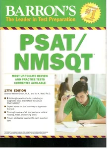 Barron's PSAT NMSQT 17th Ed Review 5 Practice Tests Study Guide BK534 - Picture 1 of 2
