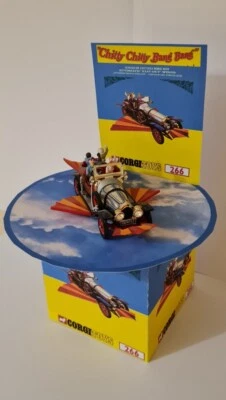 CORGI 266 CHITTY CHITTY BANG BANG  DISC STAND  ( MODEL CAR NOT INCLUDED ) .. - Image 1 of 4