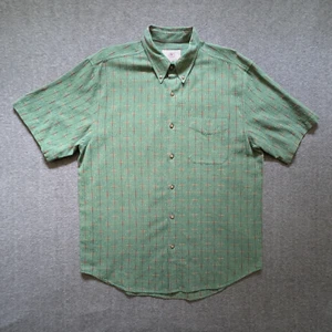 The Territory Ahead Shirt Vintage Mens XL Short Sleeve Button Down 100% Cotton - Imagen 1 de 8