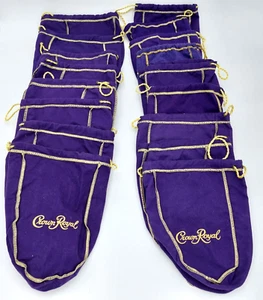 19 Crown Royal Purple Bags 2-12", 15-9" Crafting Repurpose Arts & Crafts - Picture 1 of 3