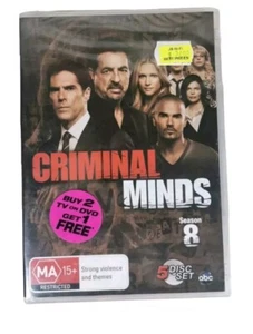 Criminal Minds : Season 8 (DVD, 2013) Region 4 Brand New And Sealed Free AU Post - Picture 1 of 6