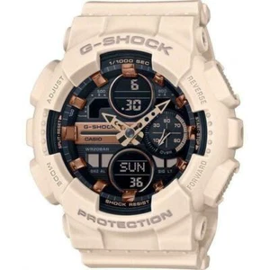 NEW Casio G-Shock GMAS140M-4A S Series Ana-Digital Pink/Gold Resin Ladies Watch - Picture 1 of 1