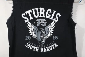 Sturgis Motorrad Rallye Weste XL 2015 Feier 75 Jahre Sturgis South Dakota - Bild 1 von 9