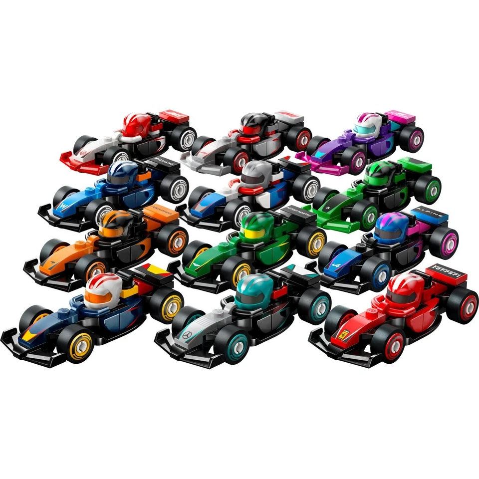 Lego 71049 Formula 1 Collectible Series Complete Set of 12 - Minifigures - Image 1 of 1