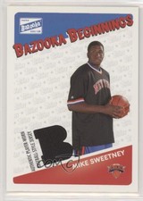 2003-04 Bazooka Bazooka Beginnings Memorabilia Mike Sweetney #BBE-MS Rookie RC
