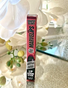 Soap & Glory Marvel Lips Shade Berry Kissable Vegan Lip Serum Stick Make Up 1.8g - Picture 1 of 3
