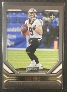 2019 PANINI PLAYBOOK GOLD DREW BREES 3/10. Card #97 - Picture 1 of 3