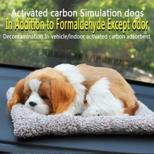 Plush Simulation Dogs Decoration Simulation Sleeping Toy Cute Car Accessories - Picture 1 of 12