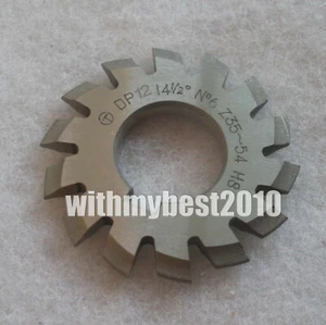 Lot 1pcs Dp12 14-1/2 degree 6# Involute Gear Cutters No.6 Dp12 Gear Cutter - Picture 1 of 2
